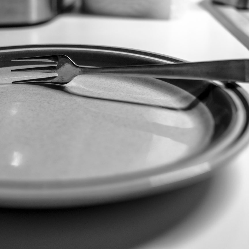 Fork and Plate Photo by Forrest Whitesides