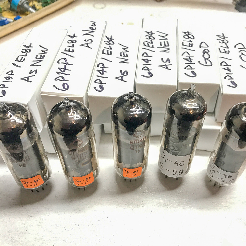 6P14P versus EL84 Vacuum Tubes What's the Difference?